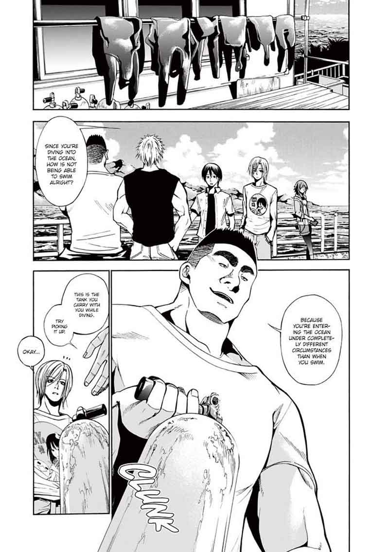 Grand Blue Chapter 4 page 11 - Chapter 4: Underwater