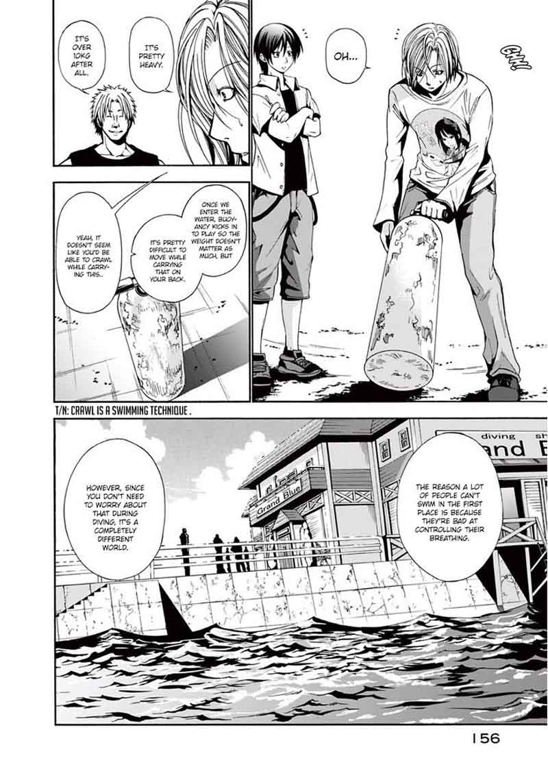 Grand Blue Chapter 4 page 12 - Chapter 4: Underwater