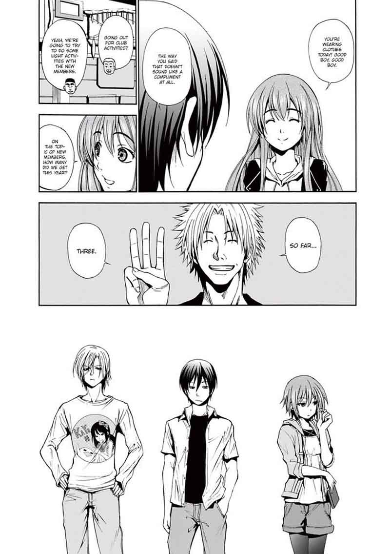 Grand Blue Chapter 4 page 4 - Chapter 4: Underwater