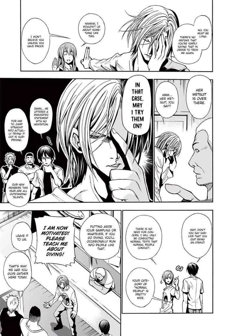 Grand Blue Chapter 4 page 7 - Chapter 4: Underwater