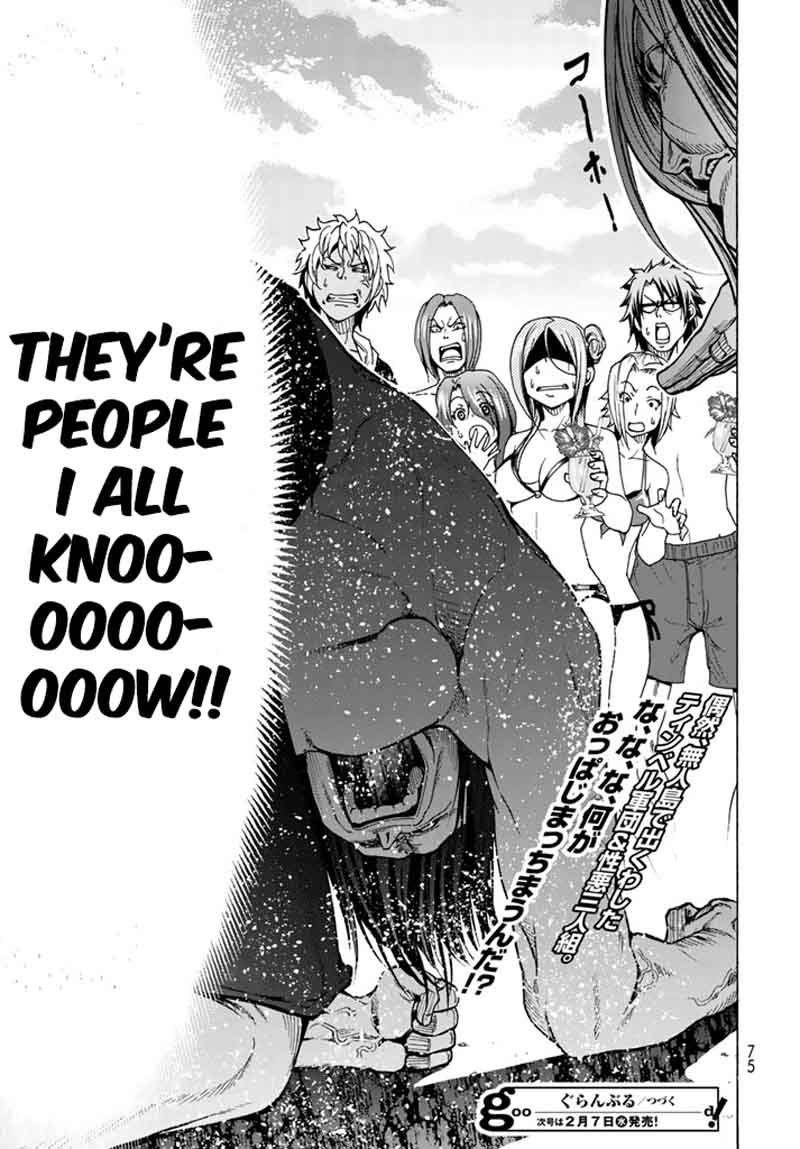 Grand Blue Chapter 41 page 111 - Chapter 41: Let's Go to the Uninhabited Island!