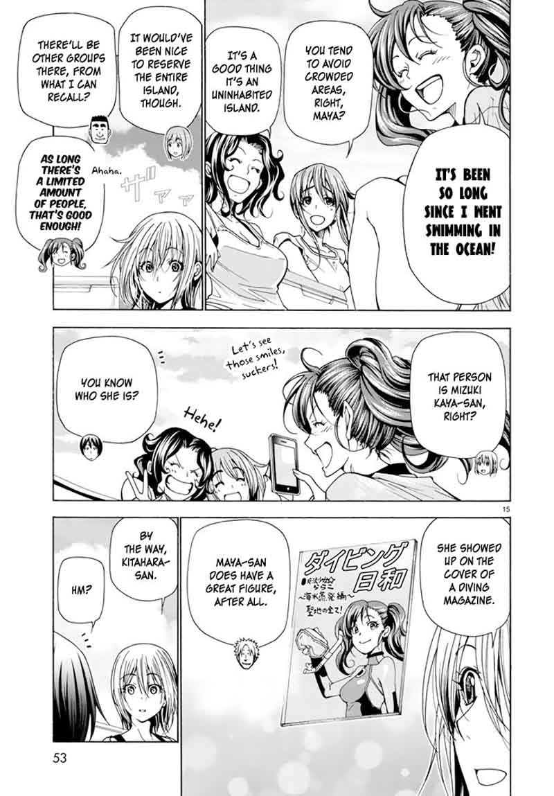 Grand Blue Chapter 41 page 16 - Chapter 41: Let's Go to the Uninhabited Island!