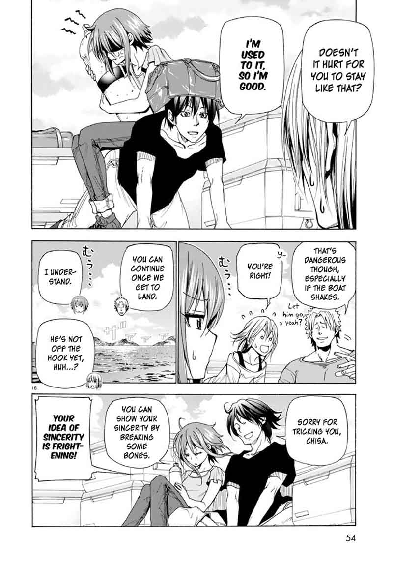Grand Blue Chapter 41 page 17 - Chapter 41: Let's Go to the Uninhabited Island!