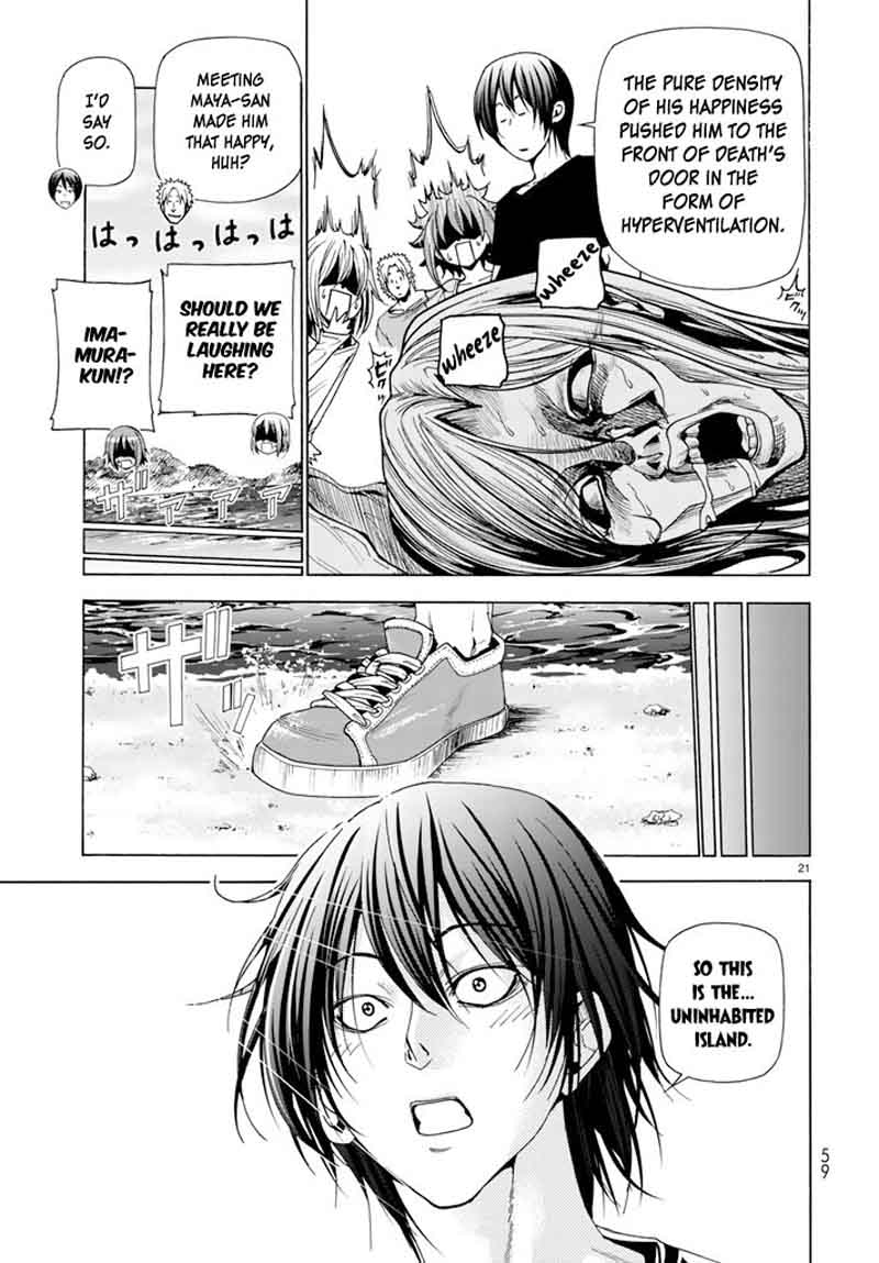 Grand Blue Chapter 41 page 22 - Chapter 41: Let's Go to the Uninhabited Island!