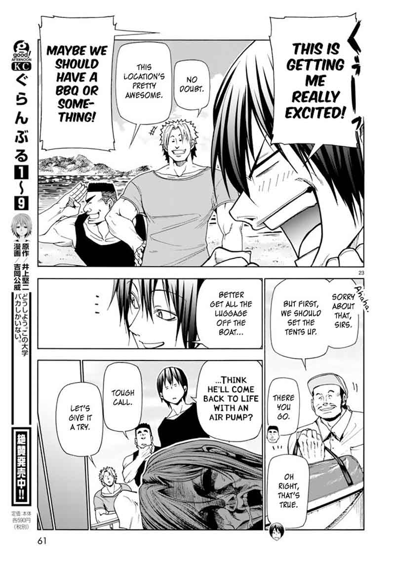 Grand Blue Chapter 41 page 24 - Chapter 41: Let's Go to the Uninhabited Island!