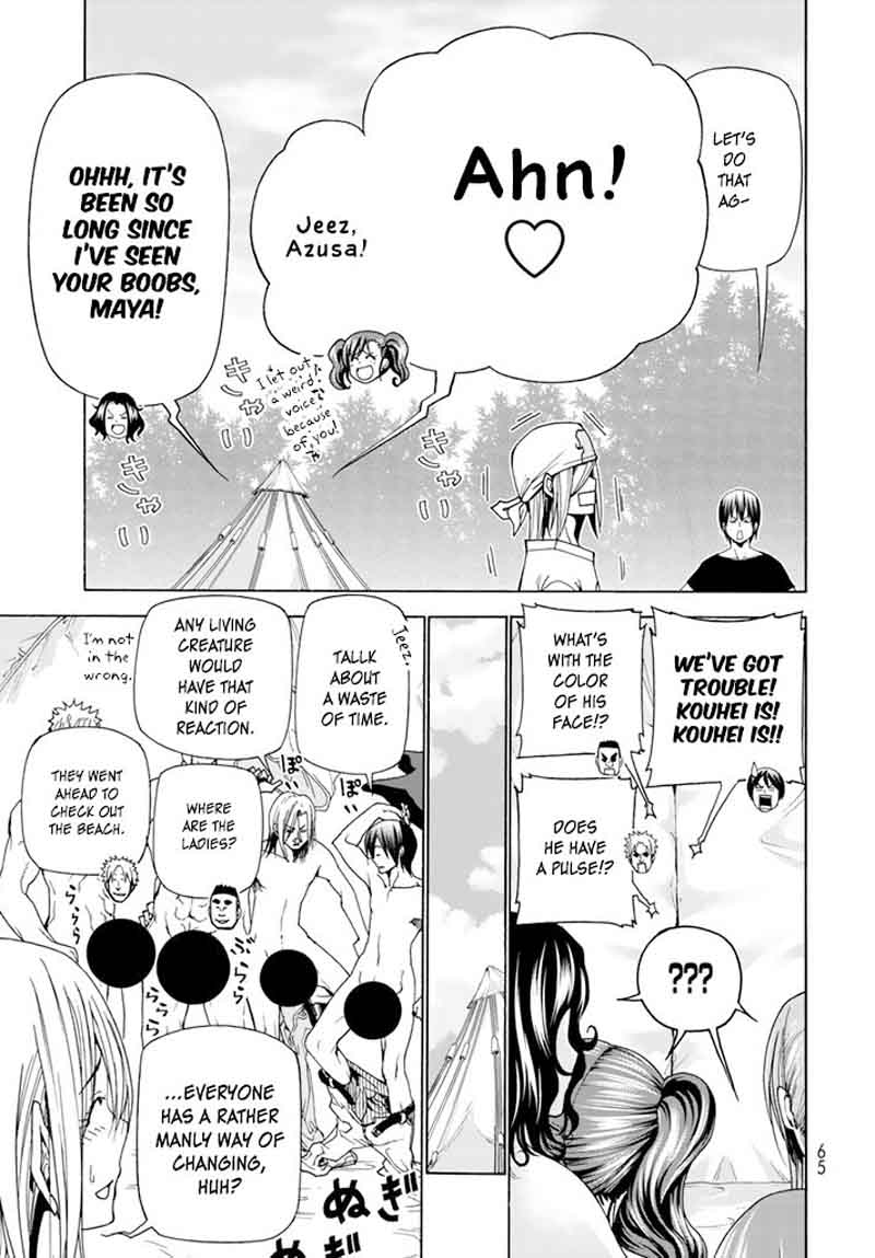 Grand Blue Chapter 41 page 28 - Chapter 41: Let's Go to the Uninhabited Island!