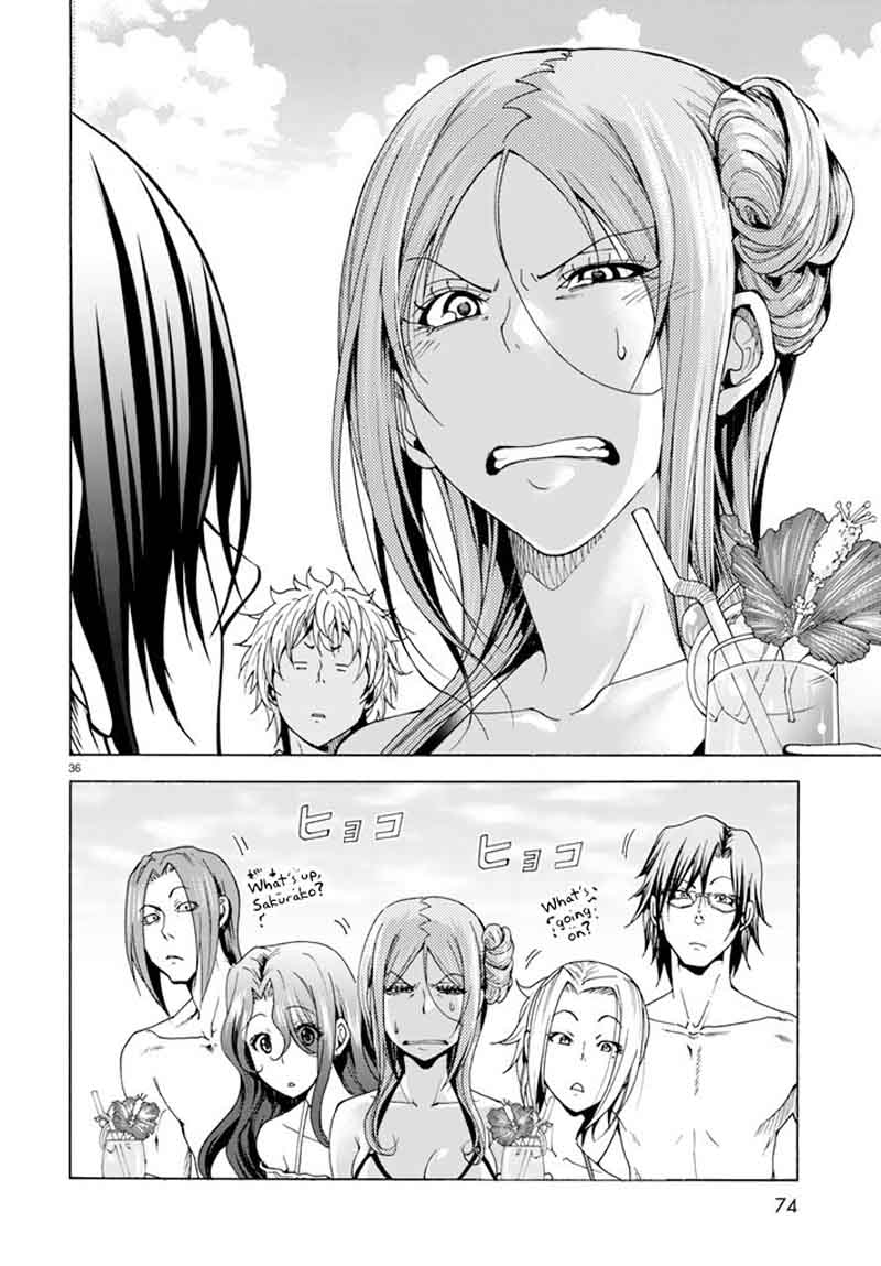 Grand Blue Chapter 41 page 37 - Chapter 41: Let's Go to the Uninhabited Island!