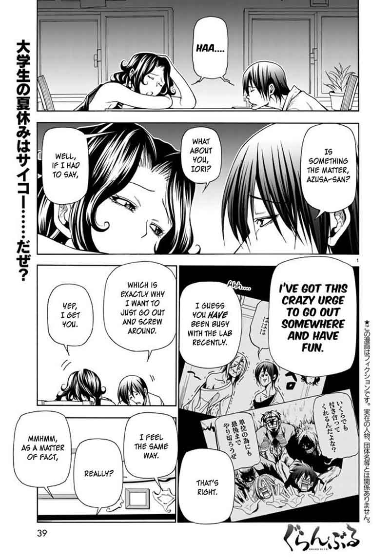 Grand Blue Chapter 41 page 39 - Chapter 41: Let's Go to the Uninhabited Island!