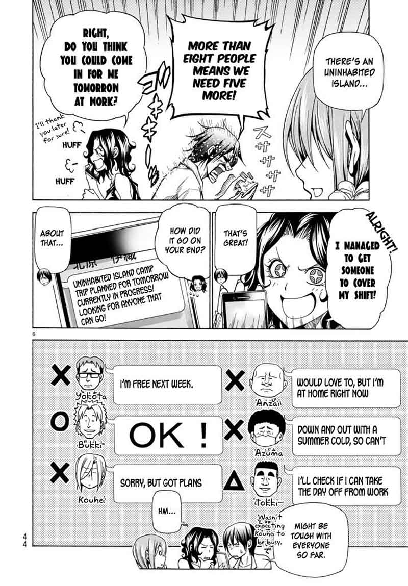 Grand Blue Chapter 41 page 44 - Chapter 41: Let's Go to the Uninhabited Island!