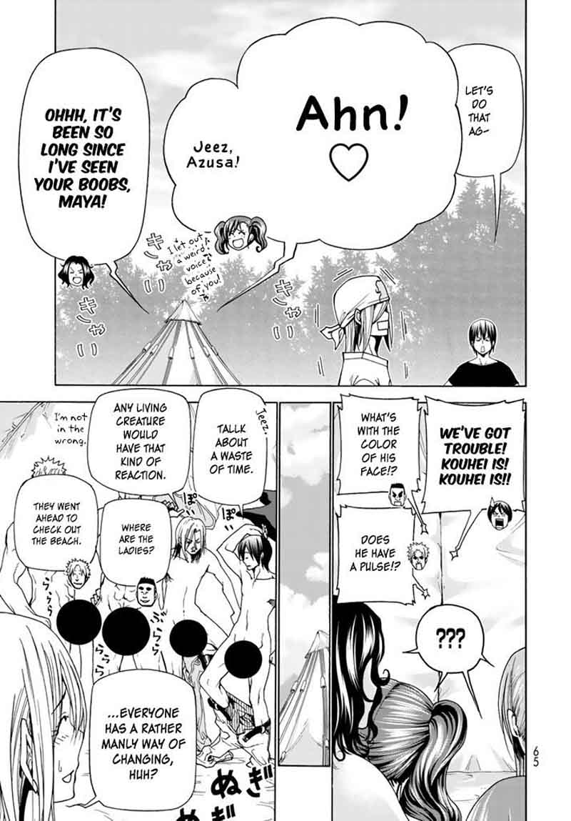 Grand Blue Chapter 41 page 65 - Chapter 41: Let's Go to the Uninhabited Island!