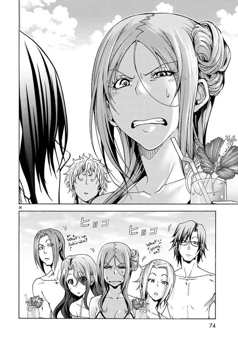 Grand Blue Chapter 41 page 74 - Chapter 41: Let's Go to the Uninhabited Island!