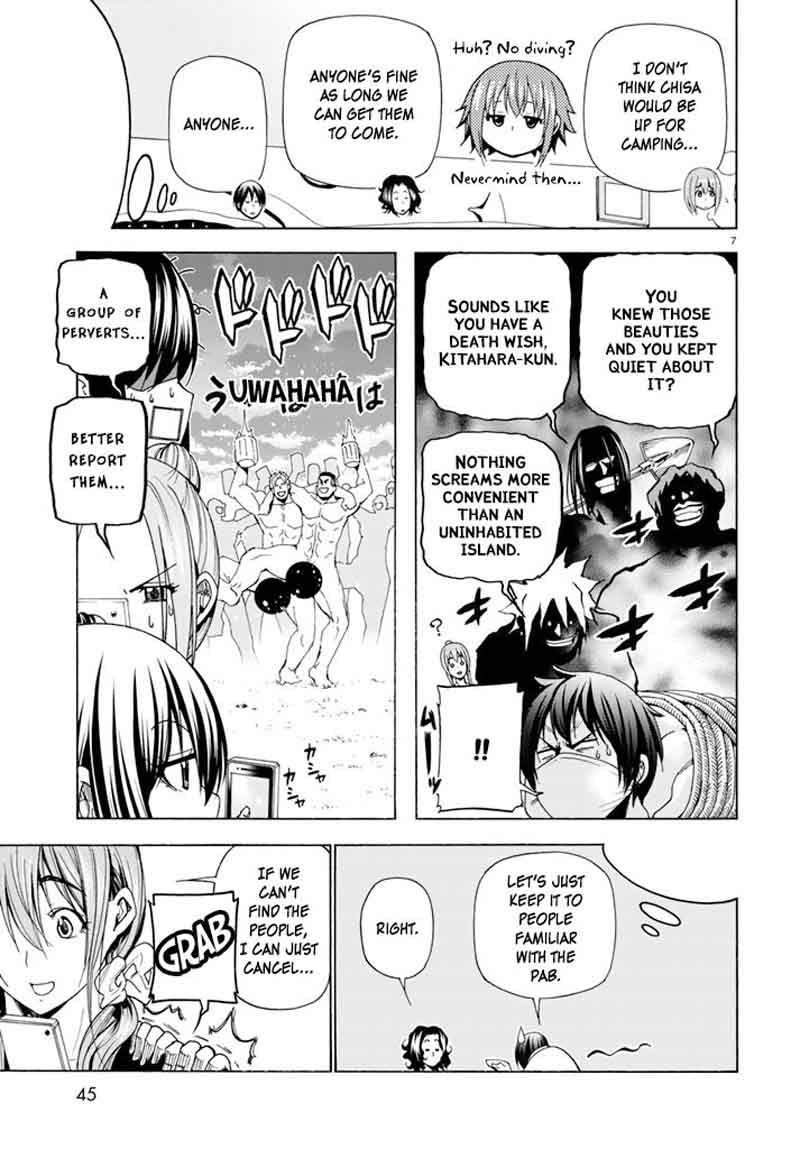 Grand Blue Chapter 41 page 8 - Chapter 41: Let's Go to the Uninhabited Island!