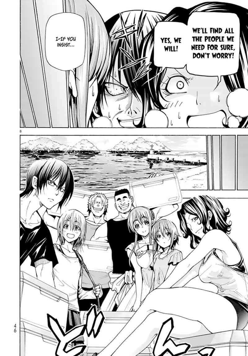 Grand Blue Chapter 41 page 9 - Chapter 41: Let's Go to the Uninhabited Island!