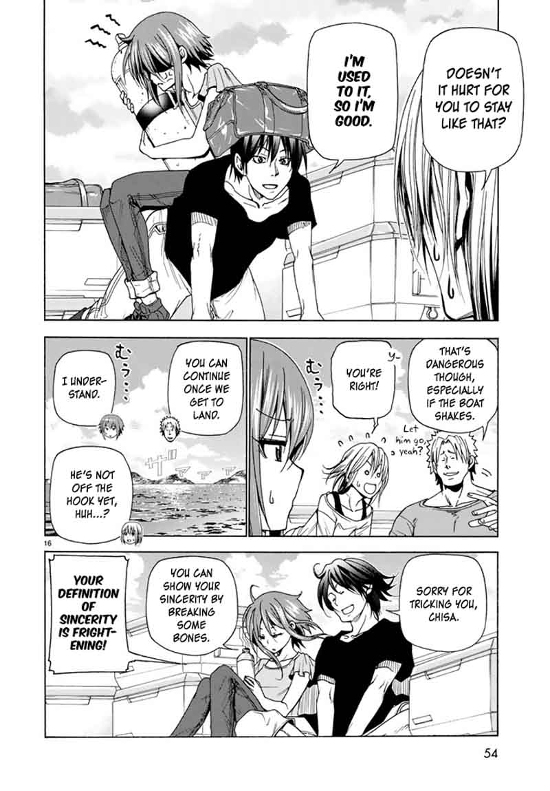 Grand Blue Chapter 41 page 91 - Chapter 41: Let's Go to the Uninhabited Island!