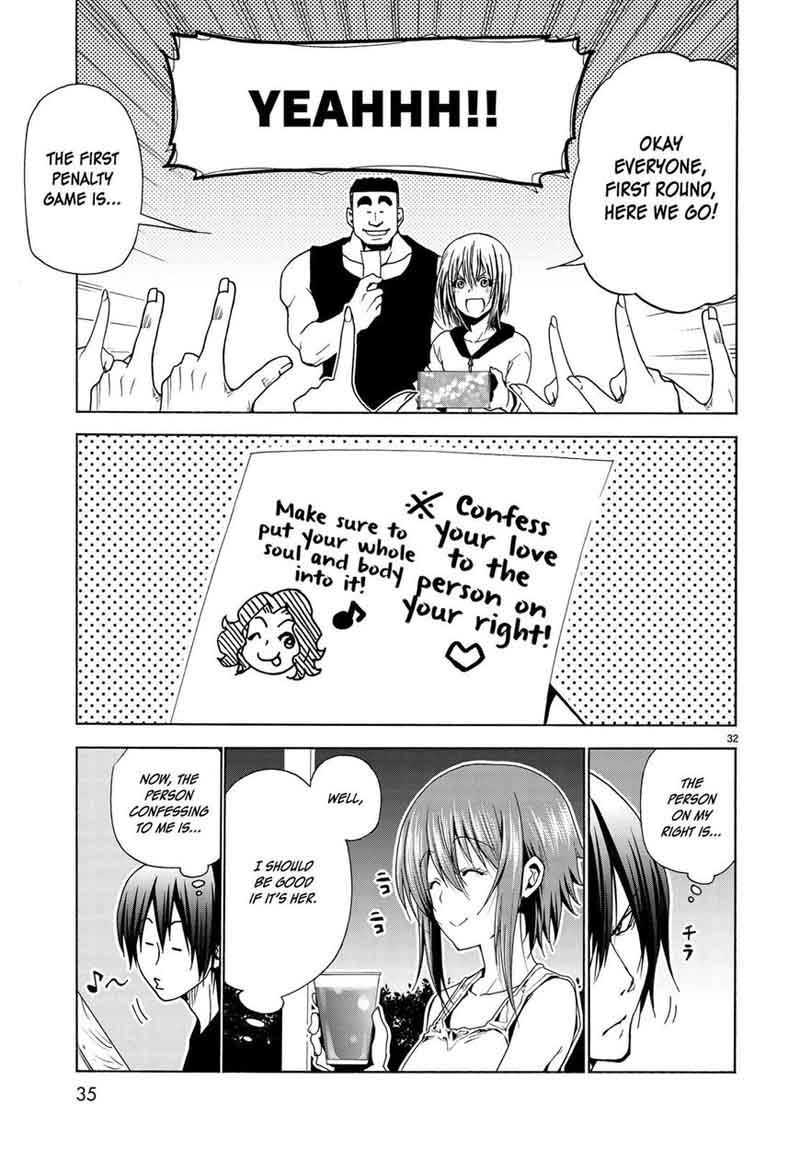 Grand Blue Chapter 42 page 34 - Chapter 42: Let's Have A Blast on the Uninhabited Island!