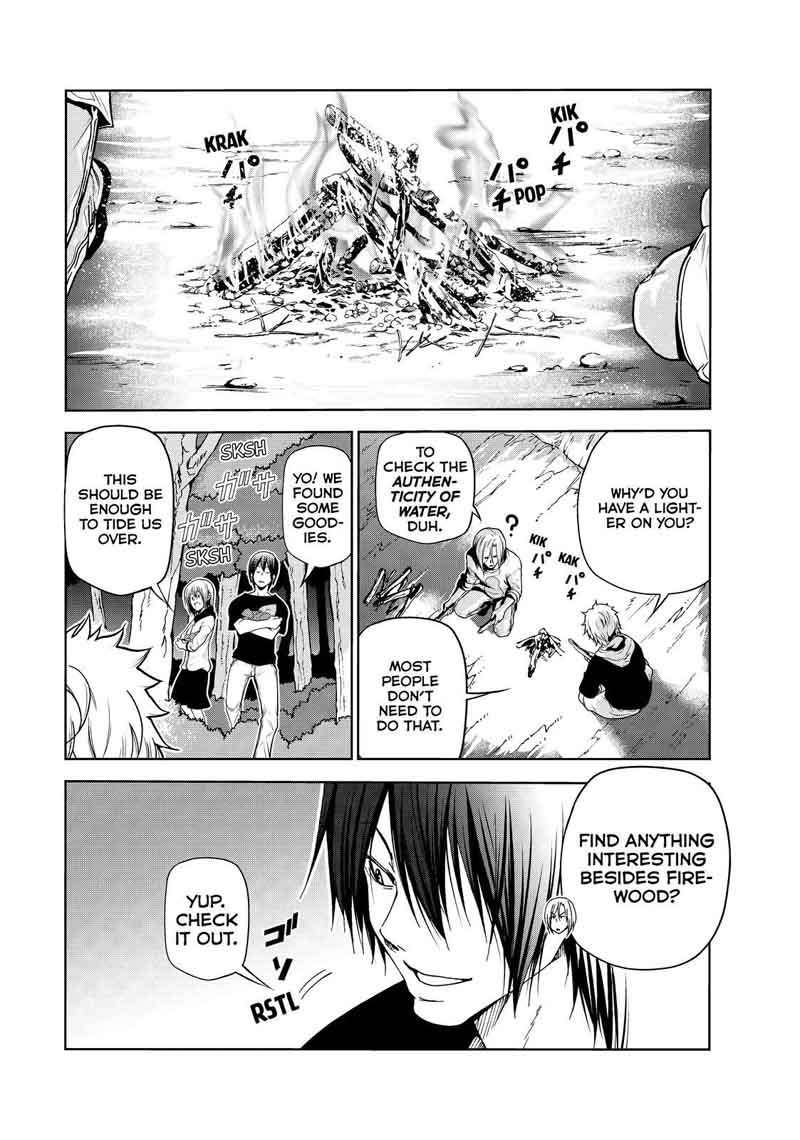 Grand Blue Chapter 43 page 12 - Chapter 43: Let's Survive on the Uninhabited Island!