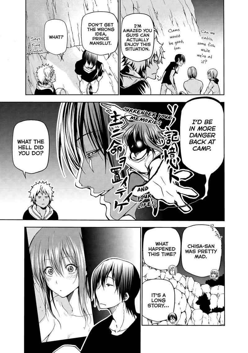 Grand Blue Chapter 43 page 15 - Chapter 43: Let's Survive on the Uninhabited Island!
