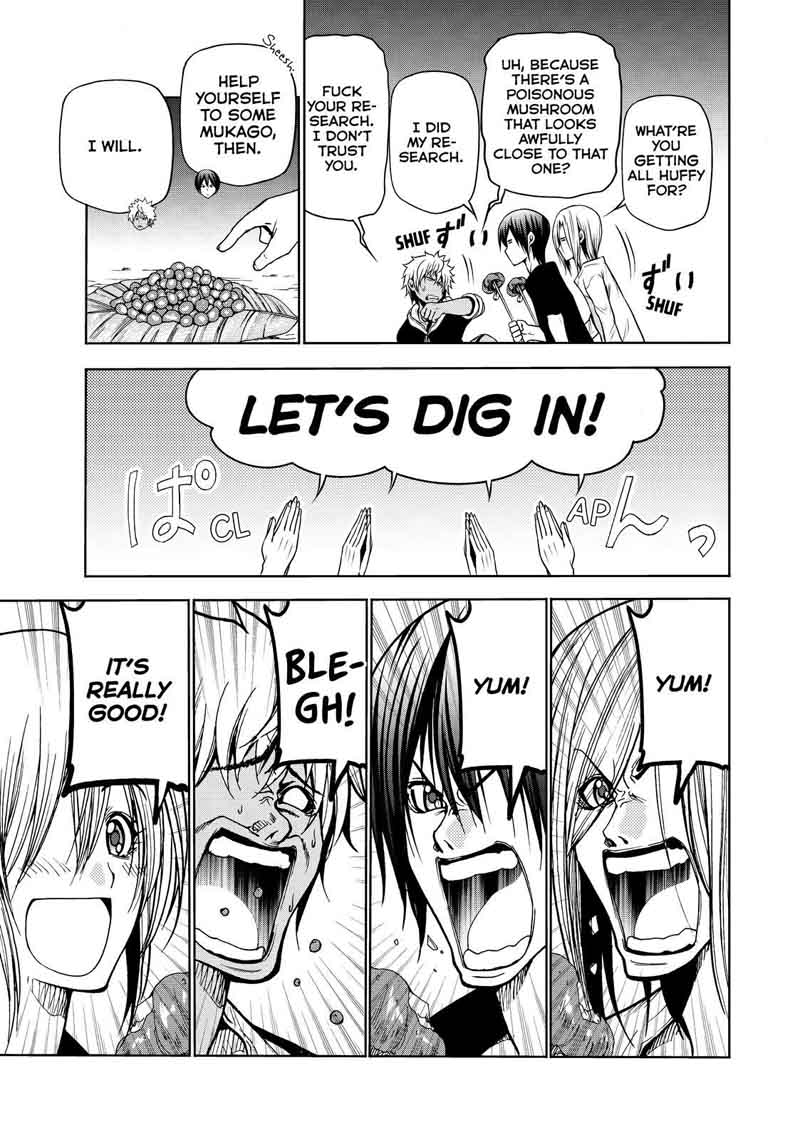 Grand Blue Chapter 43 page 17 - Chapter 43: Let's Survive on the Uninhabited Island!