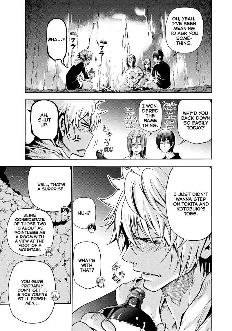 Grand Blue Chapter 43 page 19 - Chapter 43: Let's Survive on the Uninhabited Island!