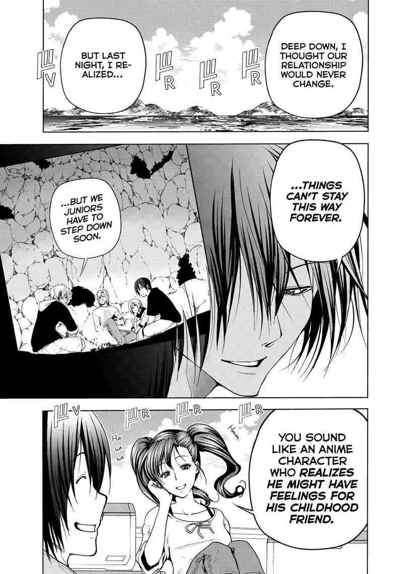 Grand Blue Chapter 43 page 35 - Chapter 43: Let's Survive on the Uninhabited Island!