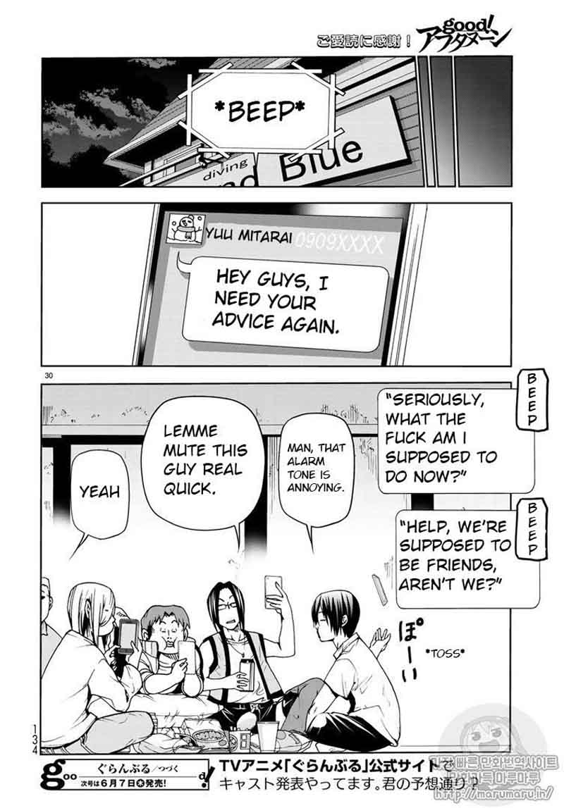 Grand Blue Chapter 44 page 30 - Chapter 44: Life Consultation