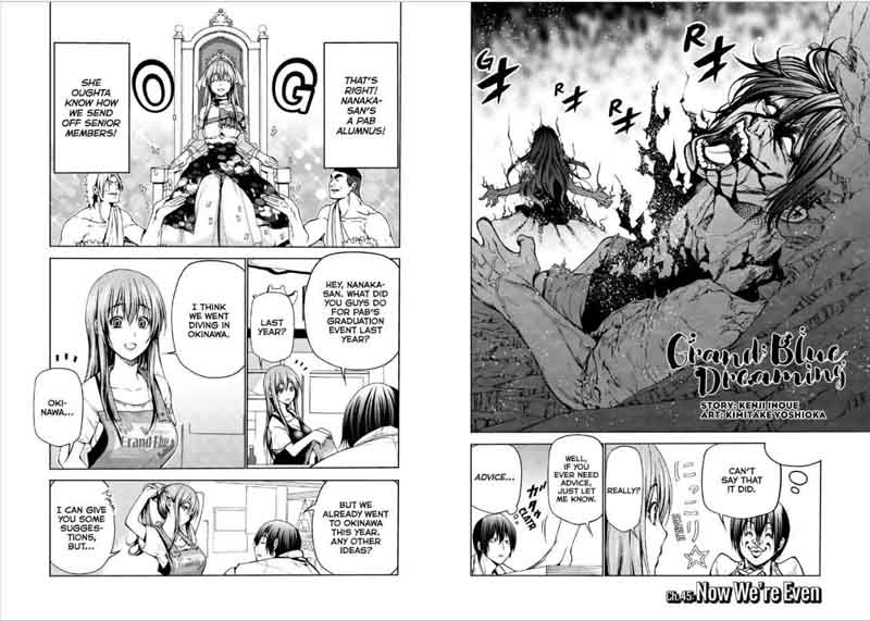Grand Blue Chapter 45 page 3 - Chapter 45: Now We're Even