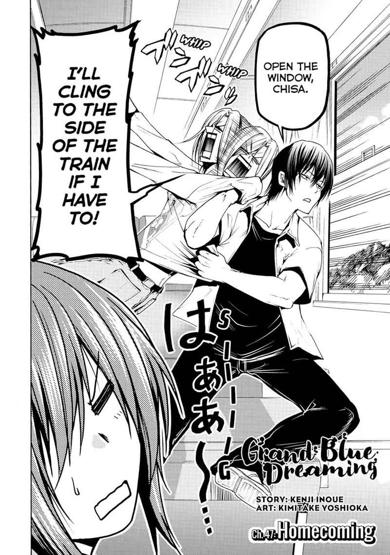 Grand Blue Chapter 47 page 3 - Chapter 47: Homecoming