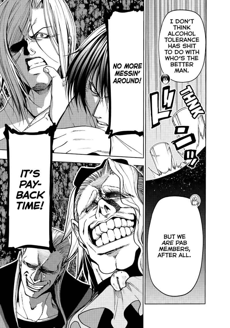 Grand Blue Chapter 48 page 35 - Chapter 48: Saving Private Passport