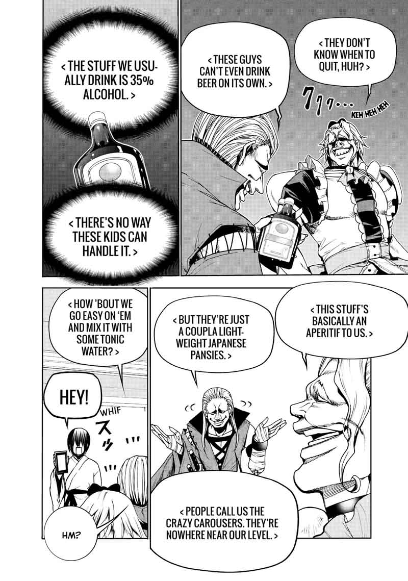 Grand Blue Chapter 48 page 36 - Chapter 48: Saving Private Passport