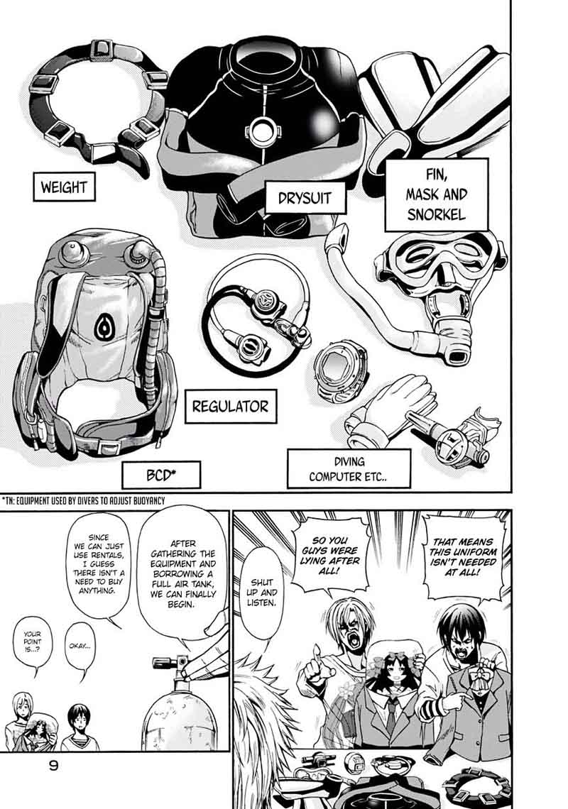 Grand Blue Chapter 5 page 8 - Chapter 5: New World