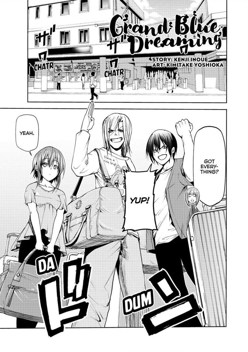 Grand Blue Chapter 50 page 2 - Chapter 50: Reunion