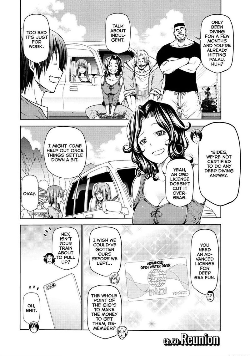 Grand Blue Chapter 50 page 3 - Chapter 50: Reunion