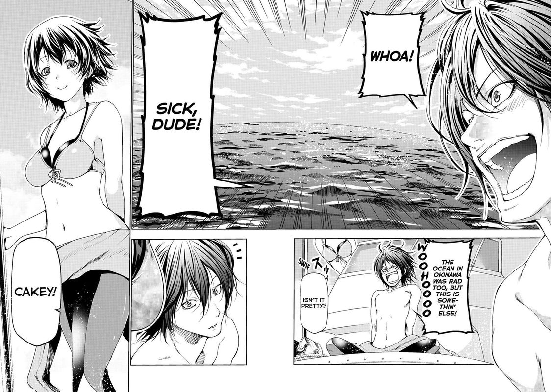Grand Blue Chapter 51 page 21 - Chapter 51: The Seas of Palau