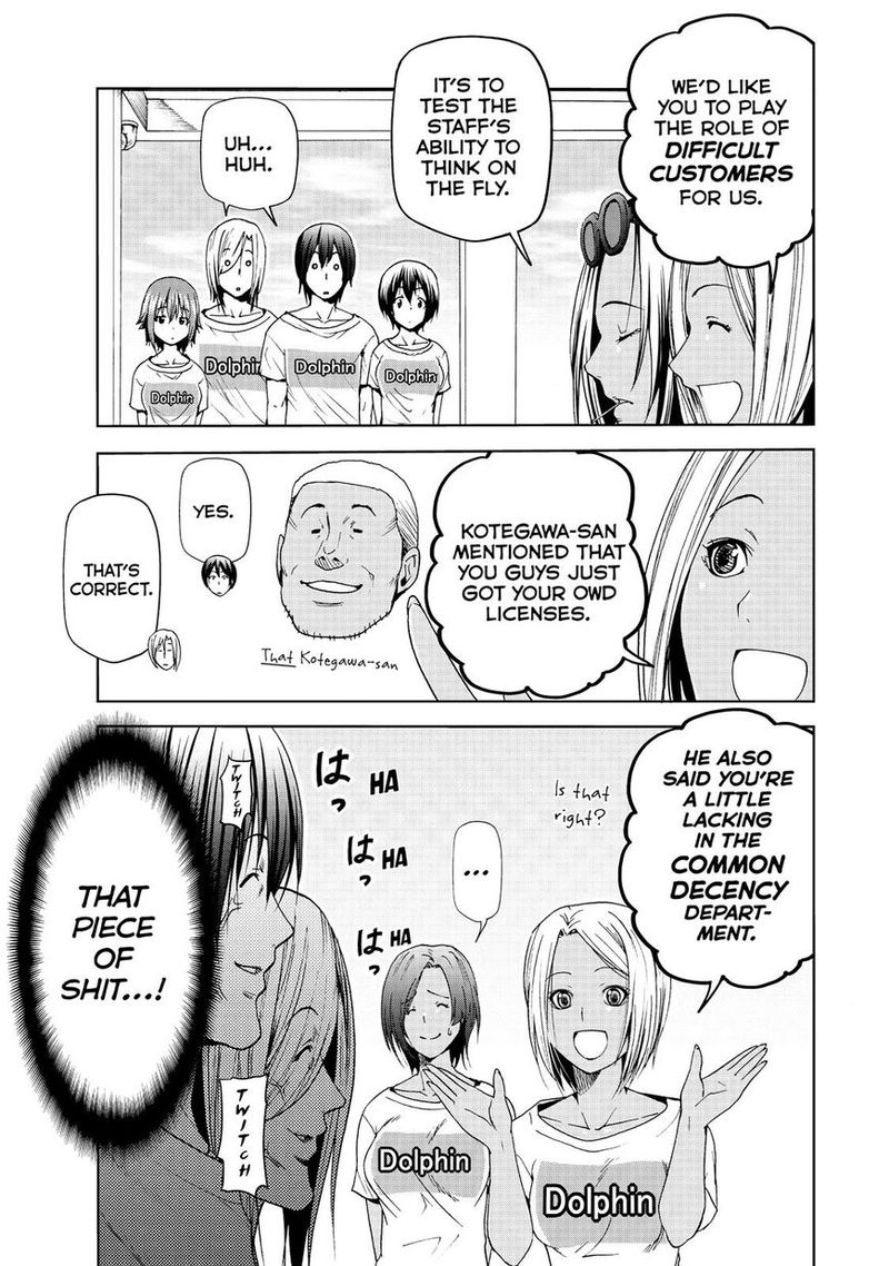 Grand Blue Chapter 51 page 6 - Chapter 51: The Seas of Palau