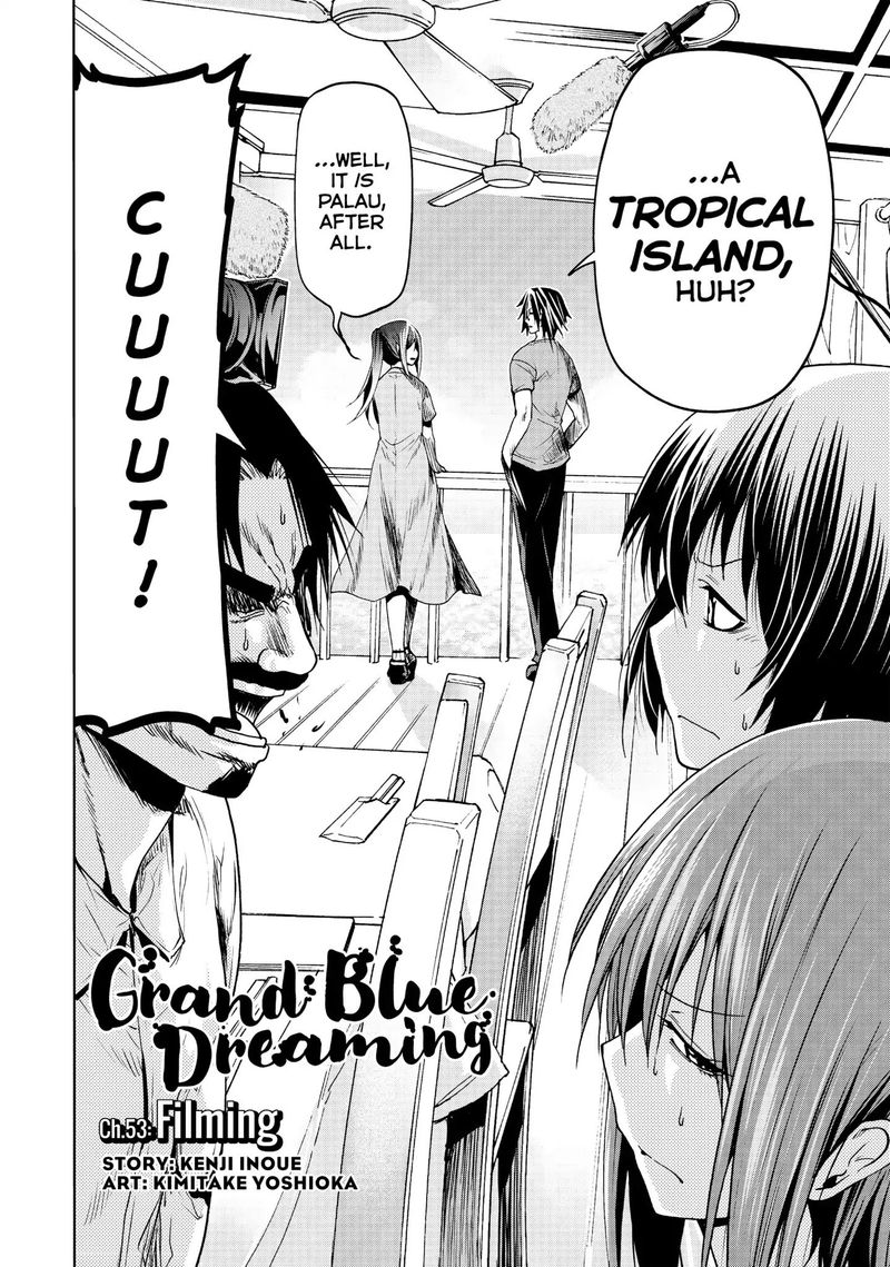 Grand Blue Chapter 53 page 3 - Chapter 53: Filming