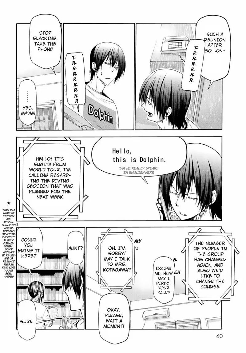 Grand Blue Chapter 57 page 2 - Chapter 57: Mom