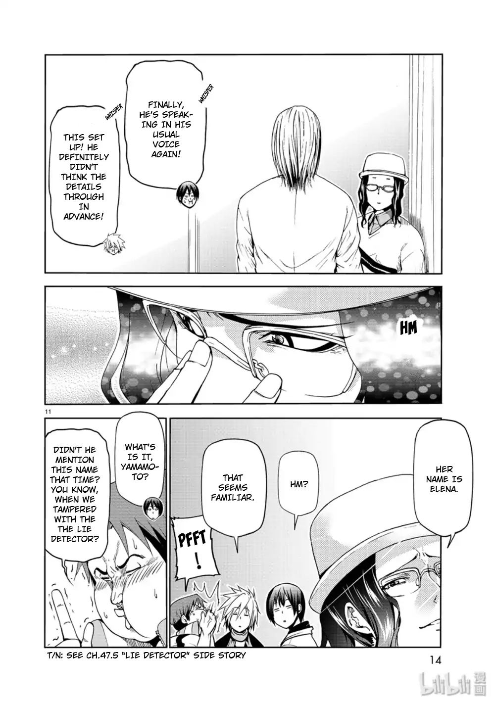 Grand Blue Chapter 58 page 11 - Chapter 58: Back to School