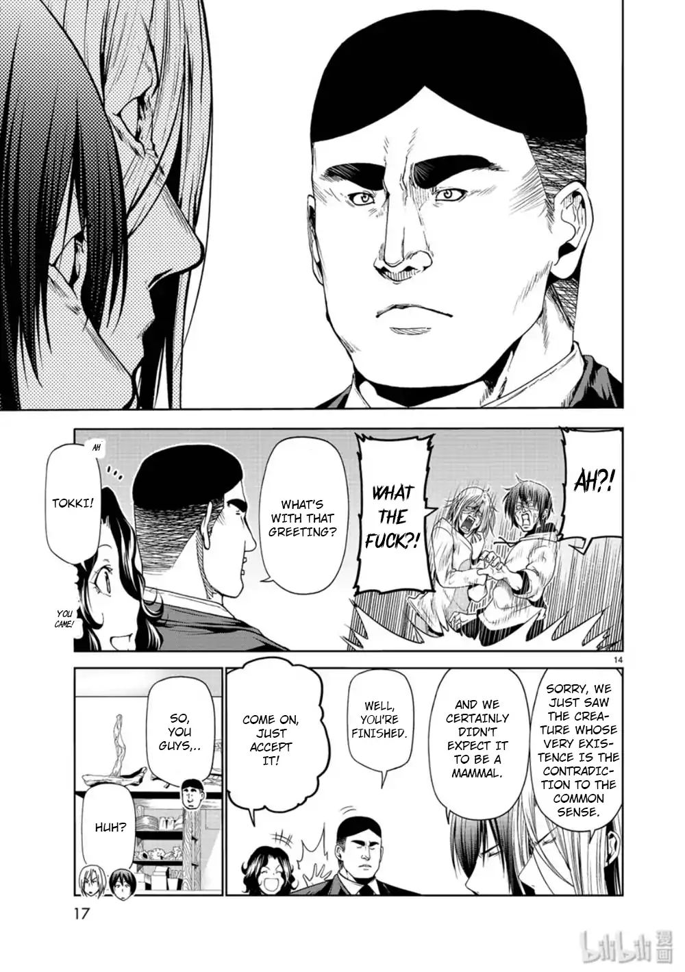 Grand Blue Chapter 58 page 14 - Chapter 58: Back to School