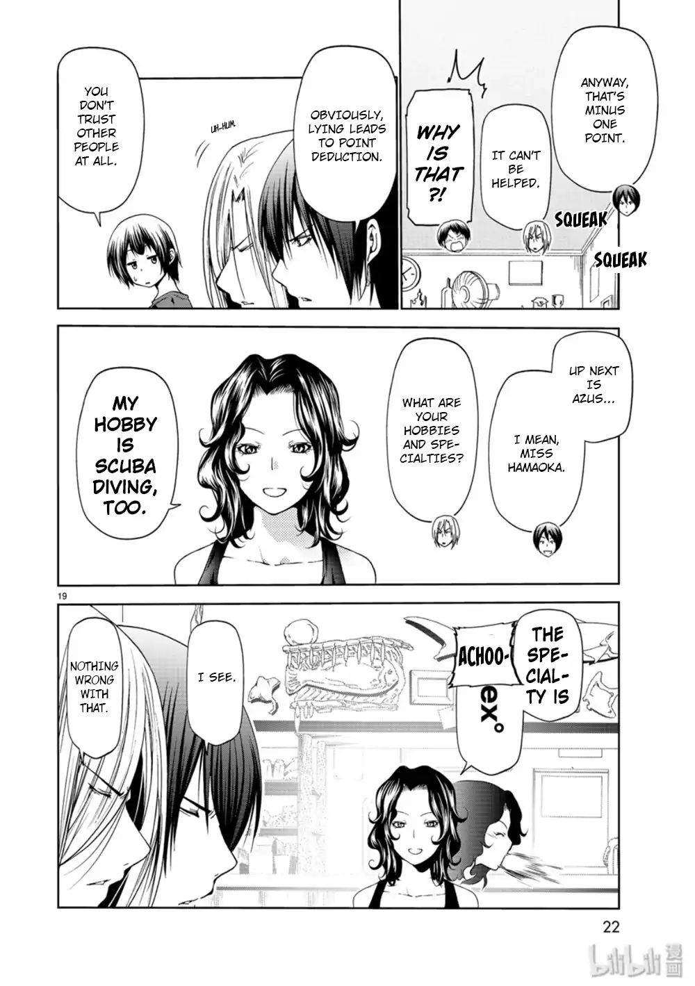 Grand Blue Chapter 58 page 19 - Chapter 58: Back to School