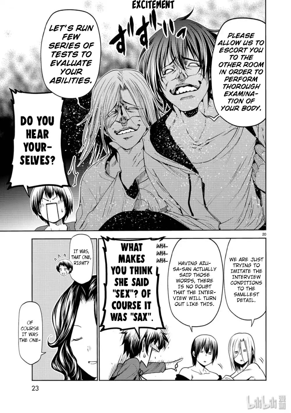 Grand Blue Chapter 58 page 20 - Chapter 58: Back to School