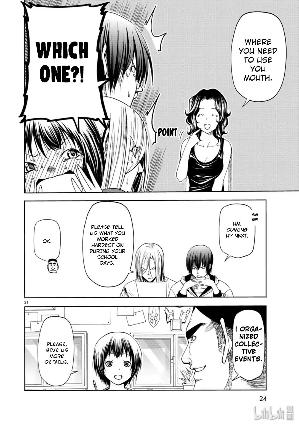 Grand Blue Chapter 58 page 21 - Chapter 58: Back to School