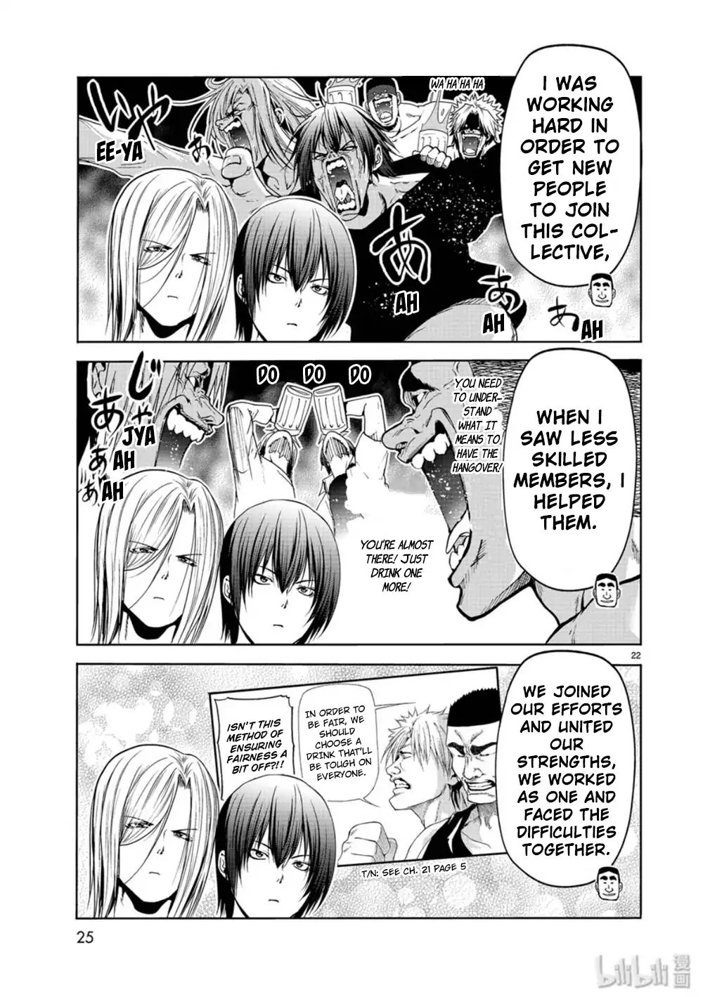 Grand Blue Chapter 58 page 22 - Chapter 58: Back to School