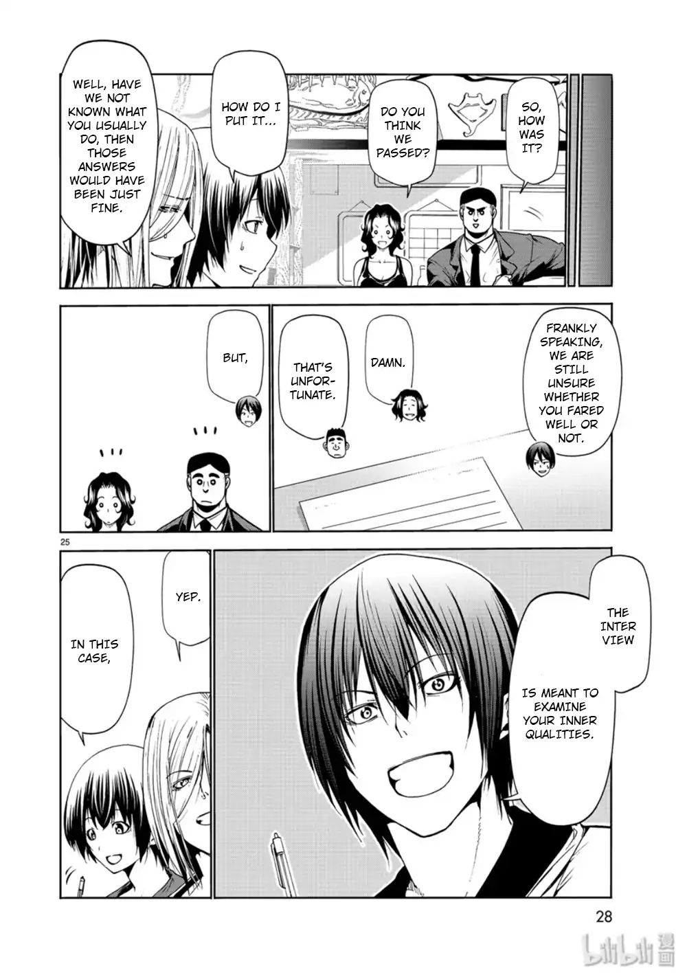 Grand Blue Chapter 58 page 25 - Chapter 58: Back to School