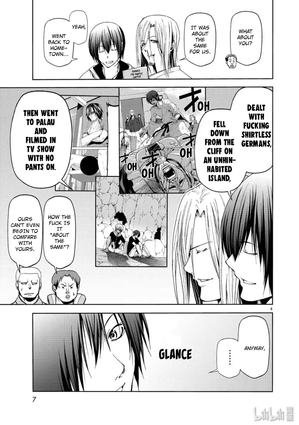 Grand Blue Chapter 58 page 4 - Chapter 58: Back to School