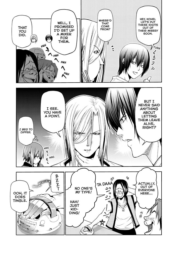 Grand Blue Chapter 59 page 34 - Chapter 59: Mixer: Round Two