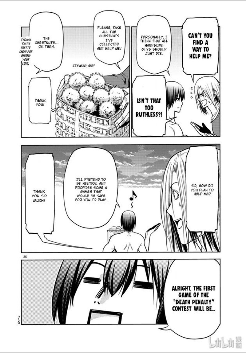 Grand Blue Chapter 60 page 36 - Chapter 60: Chestnut Picking