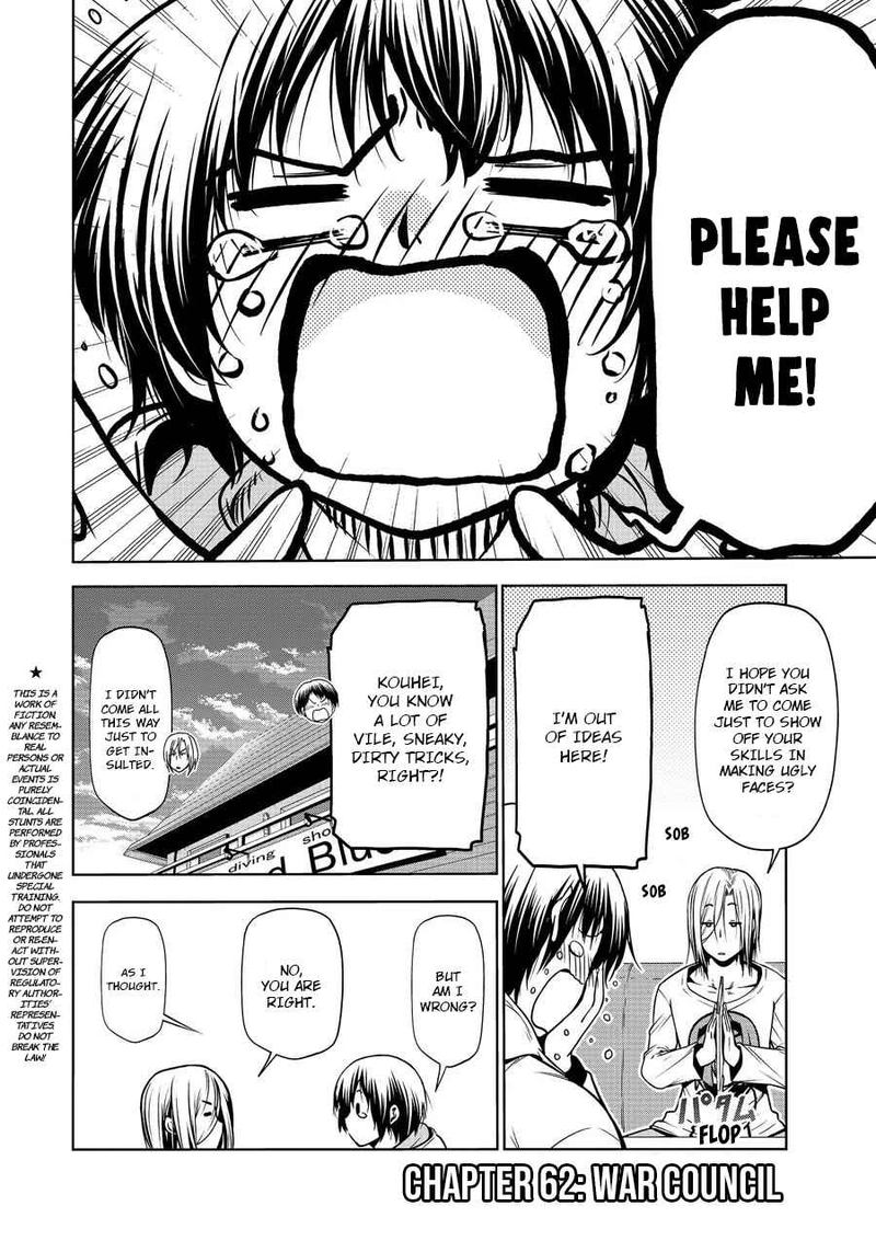 Grand Blue Chapter 62 page 2 - Chapter 62: War Council