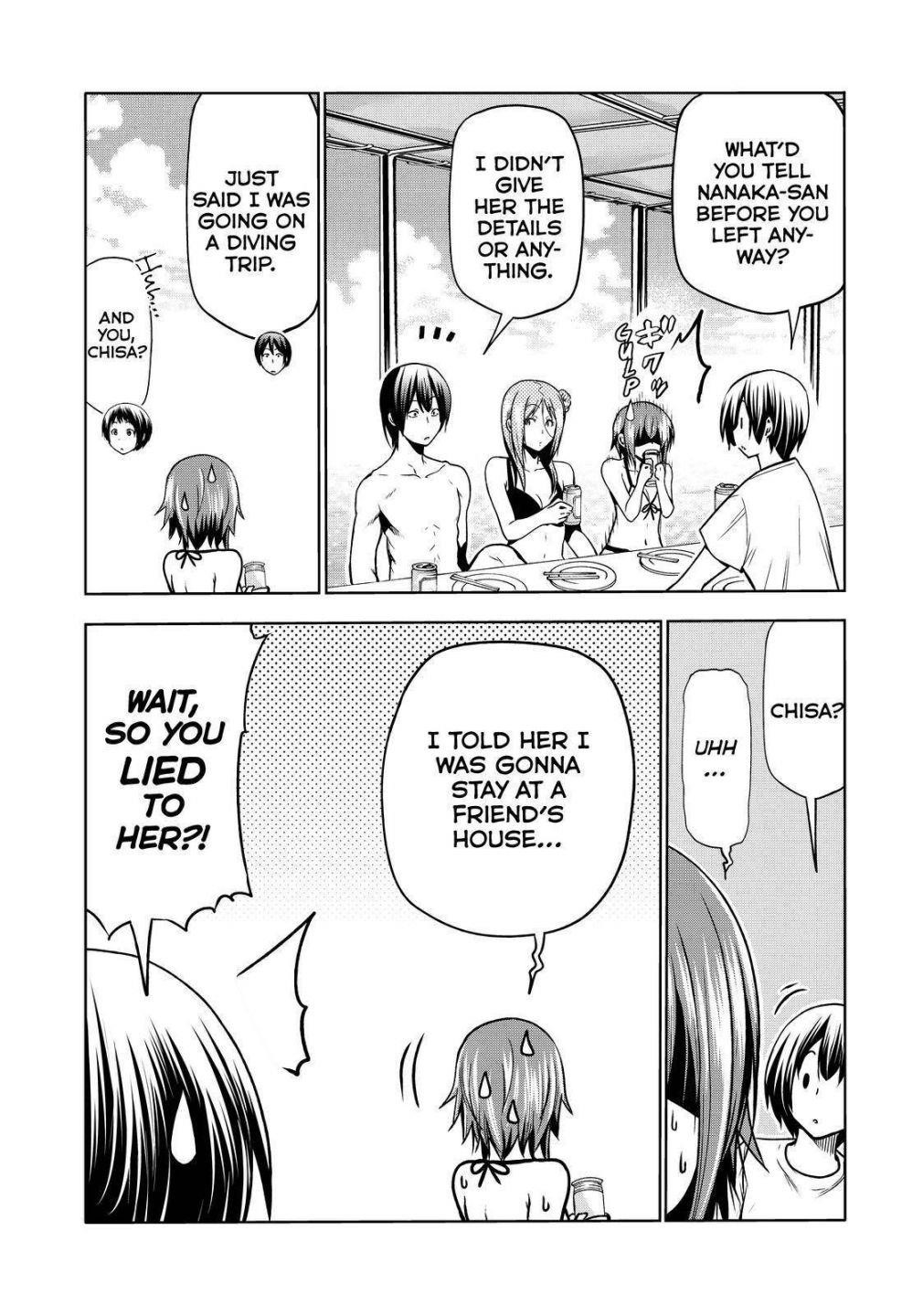 Grand Blue Chapter 69 page 15 - Chapter 69: Two to Return