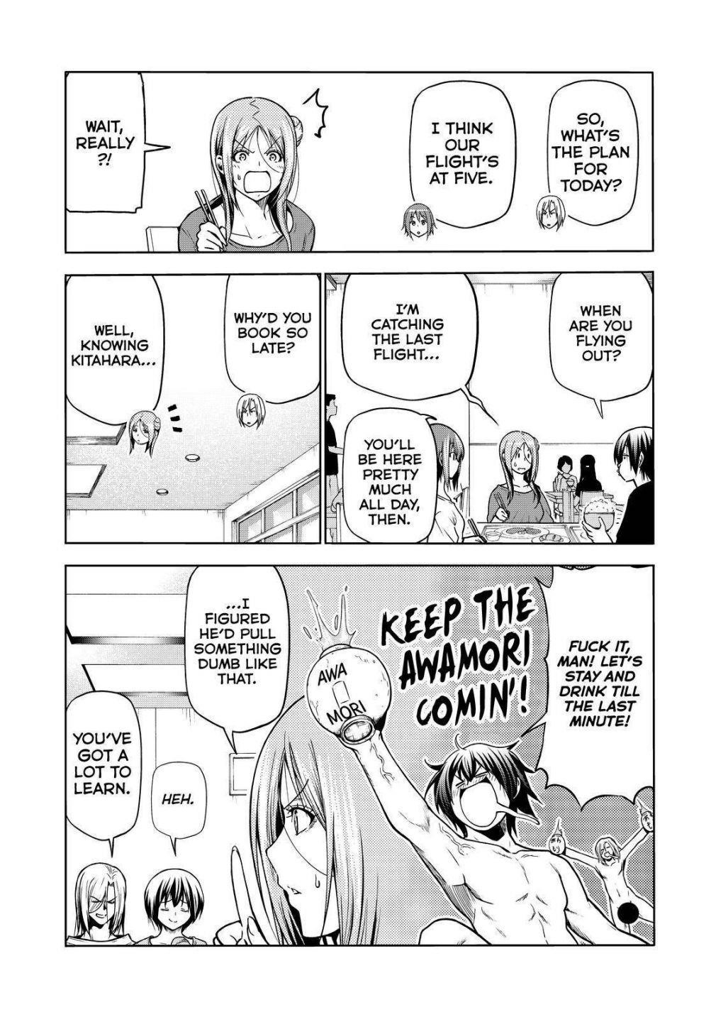 Grand Blue Chapter 69 page 3 - Chapter 69: Two to Return