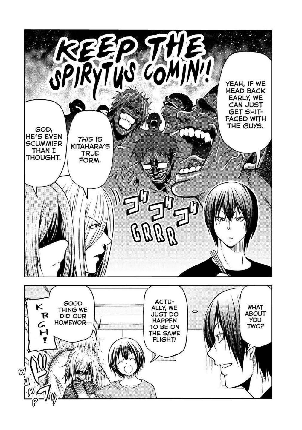 Grand Blue Chapter 69 page 4 - Chapter 69: Two to Return